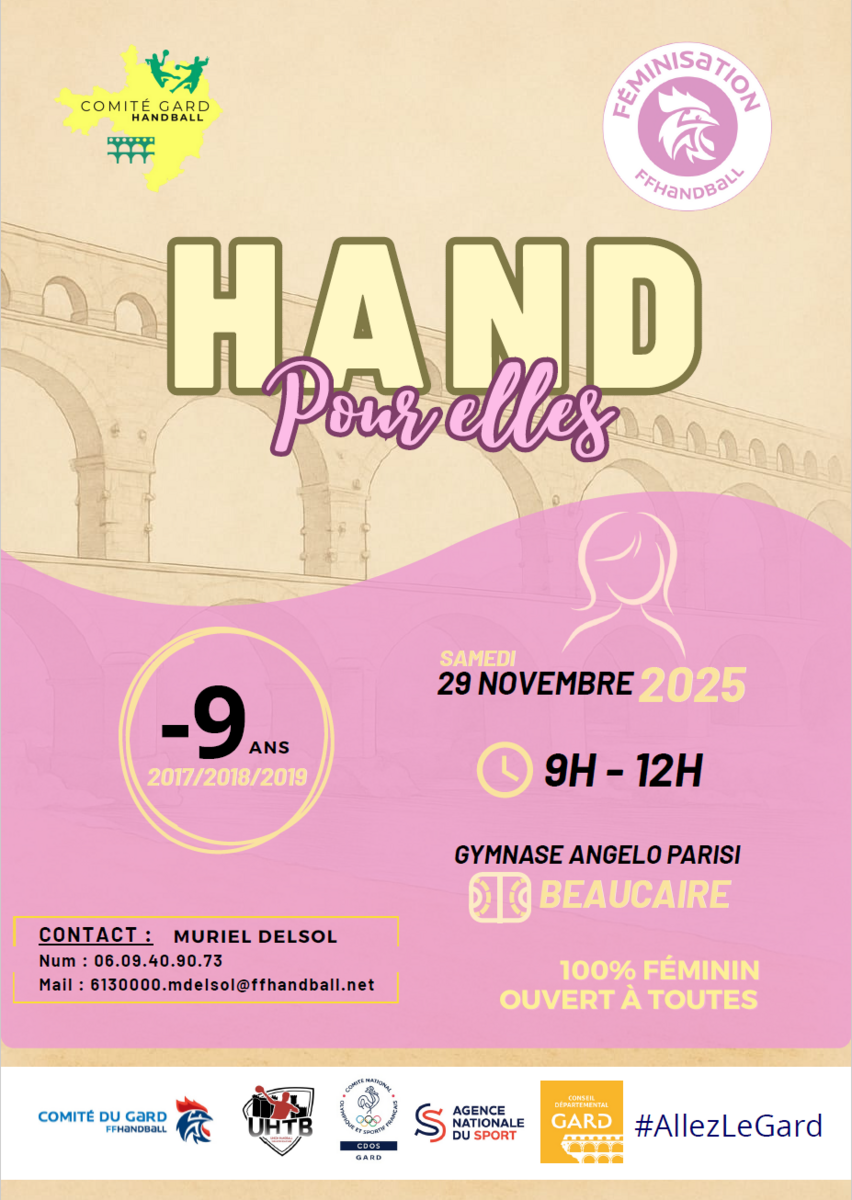 100% Féminin : "Hand pour Elles" nouvelle édition