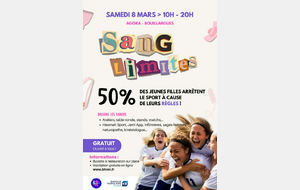 BHNM SANG LIMITES – RDV LE 8 MARS a l'Agora de Bouillargues