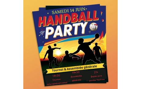 Handball Party. L'Assemblée générale 2025 et un tournoi intergénérationnel